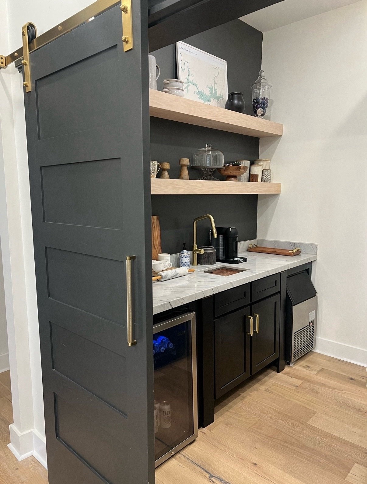 If you like the look of floating shelves, but don’t want to make them like we did, check out some of these already made versions you can add to your home.

#floatingshelves #pantry #barndoorrails #candleholder #cabinetpulls #doorhandles #cabinethandles #doorknob #faucet #pantryfaucet #pantryideas #shelves #woodshelves #bathroomshelves #kitchenshelves

J Thomas Home Floating Shelves | ONE 3 Inch Thick Wood Floating Shelf for Kitchen, Bathroom, Living Room | Handmade in The USA | Qty 1 (Special Walnut, 6" D x 18" L)

ROOREVO Wall Floating Shelves, Rustic Wood Shelf for Wall Mounted - Wooden Handmade Shelves for Bathroom Kitchen Livingroom - No Stain - DIY(Unfinished, 36 Inch - 2 Pack) 

Joao 2 Piece Reclaimed Barn Wood Solid Wood Floating Shelf

#LTKhome #LTKstyletip #LTKfamily

#LTKFamily 