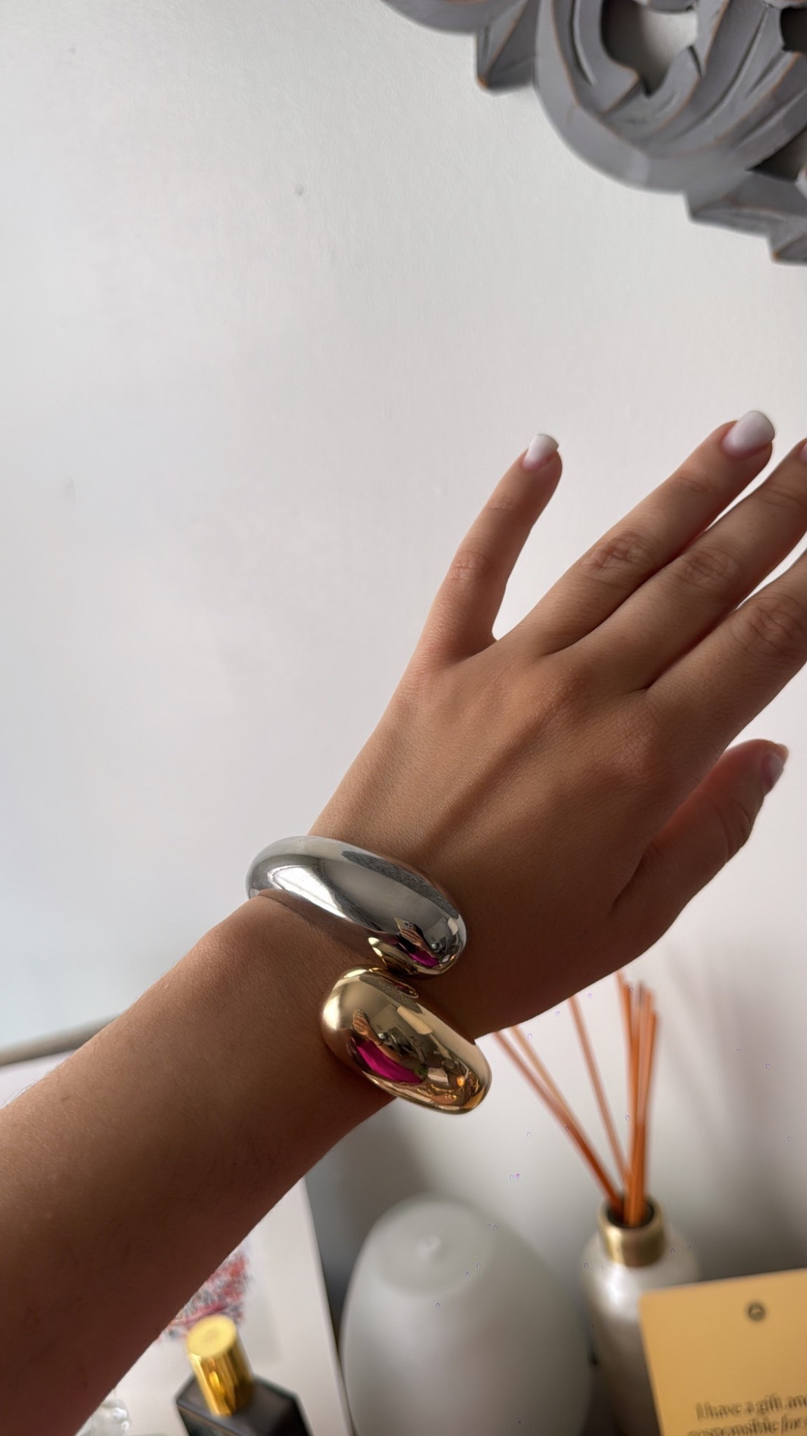 Loved this mixed medal cuff from petite moments! A great statement piece! 

#LTKStyleTip #LTKFindsUnder50 #LTKBeauty