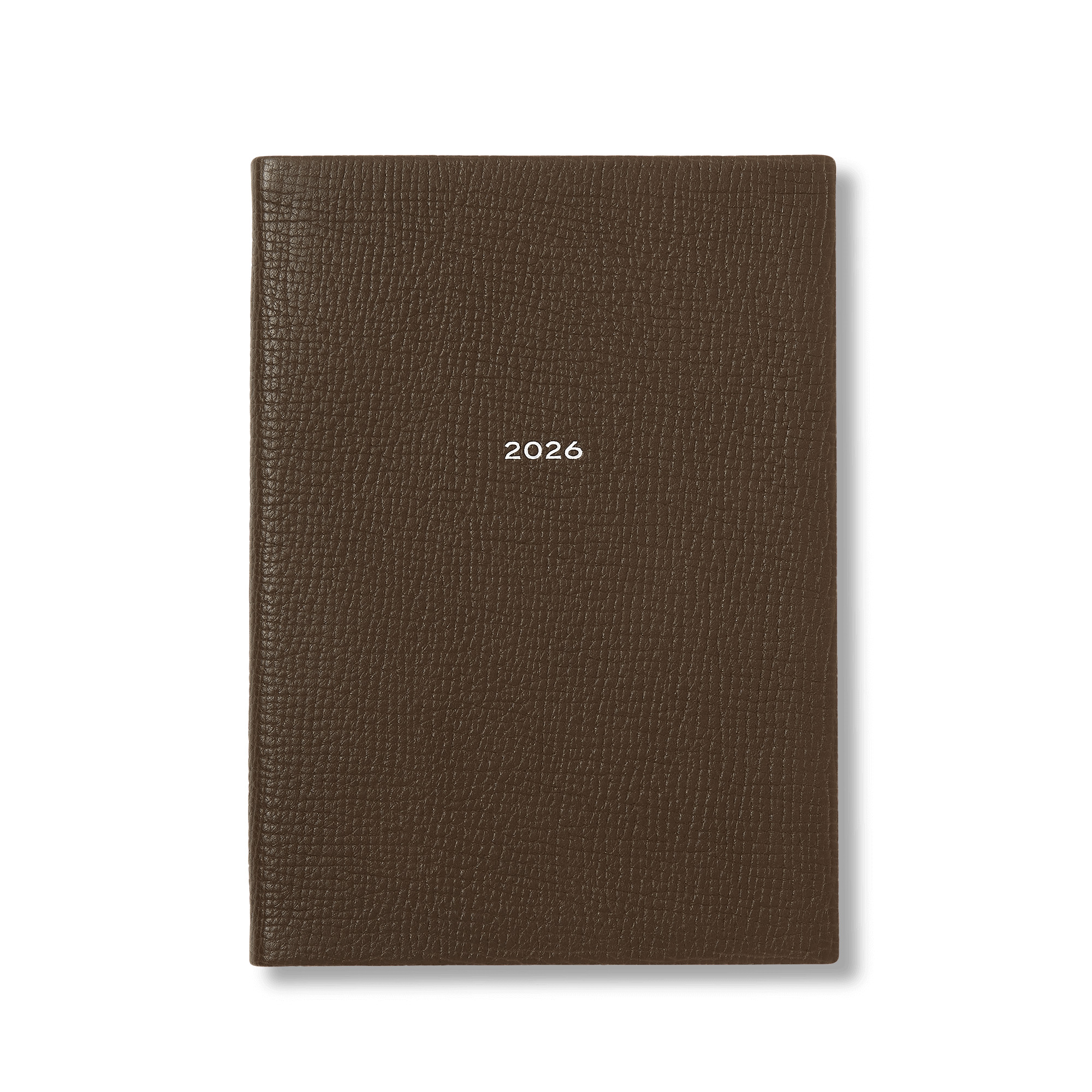 2026 Soho Weekly Diary in Ludlow in dark olive | Smythson | Smythson