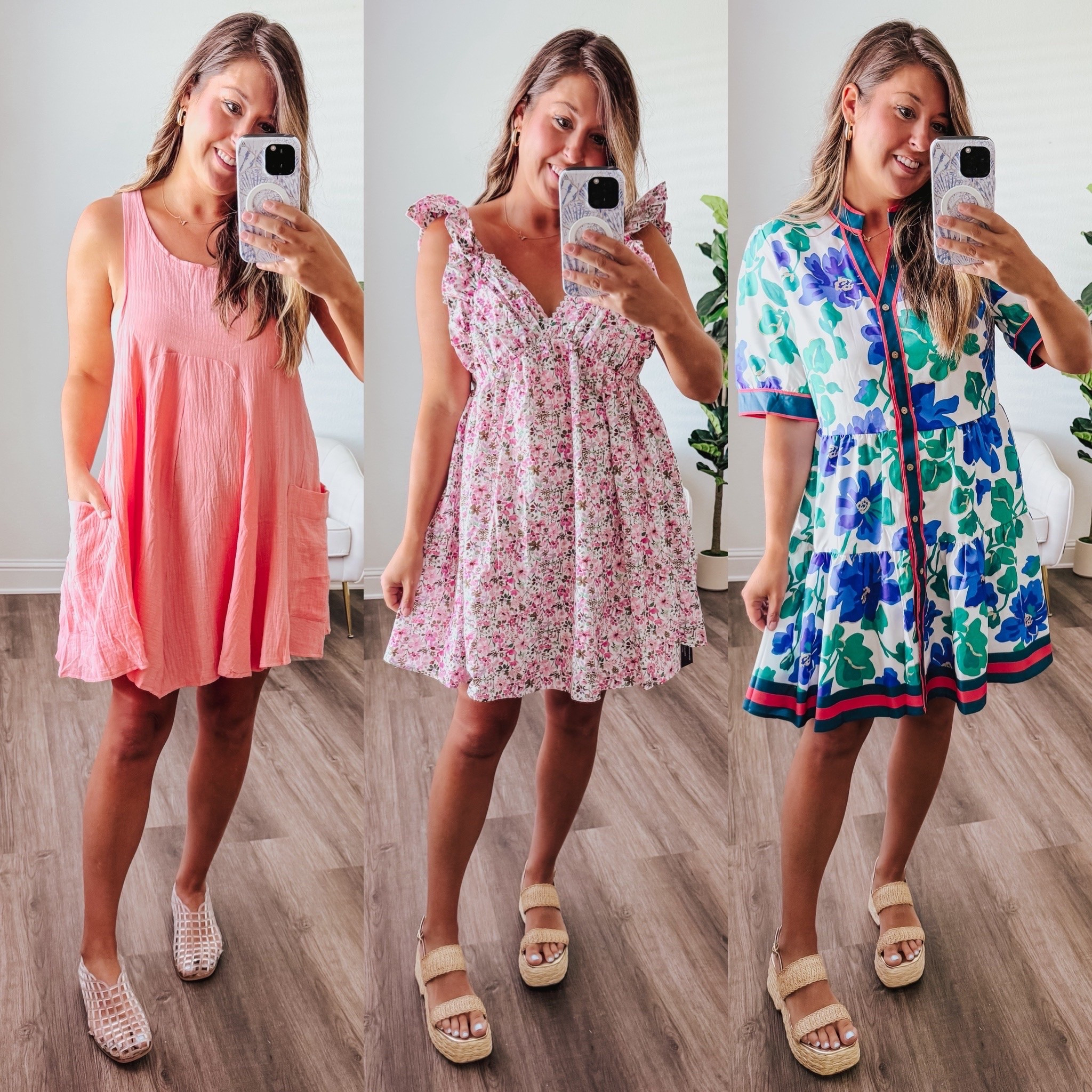 Summer dresses, vacation outfits, spring dresses 

Wearing medium