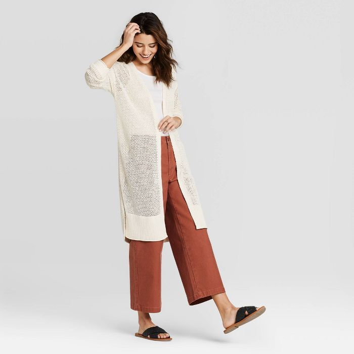 Women's Open Stitch Cardigan - Universal Thread™ | Target