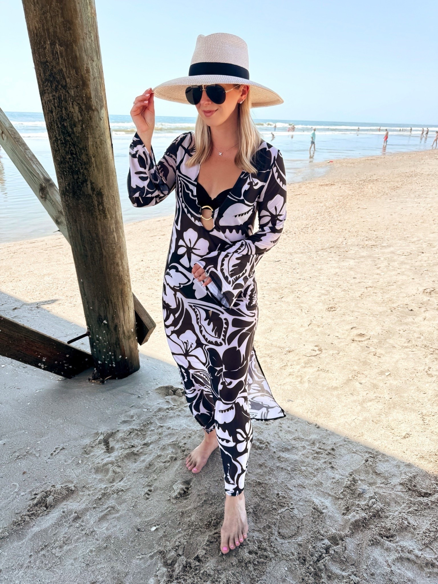 I have this swim coverup in several prints! size small (TTS) —hat is AMAZING and splurge worthy! 🫶🏻

Eric Javits hats, swim coverup, beach vacation 


#LTKSaleAlert #LTKootd #LTKSwim
