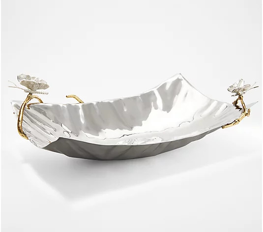 Inspire Me! Home Decor Vine and Butterfly Platter | QVC