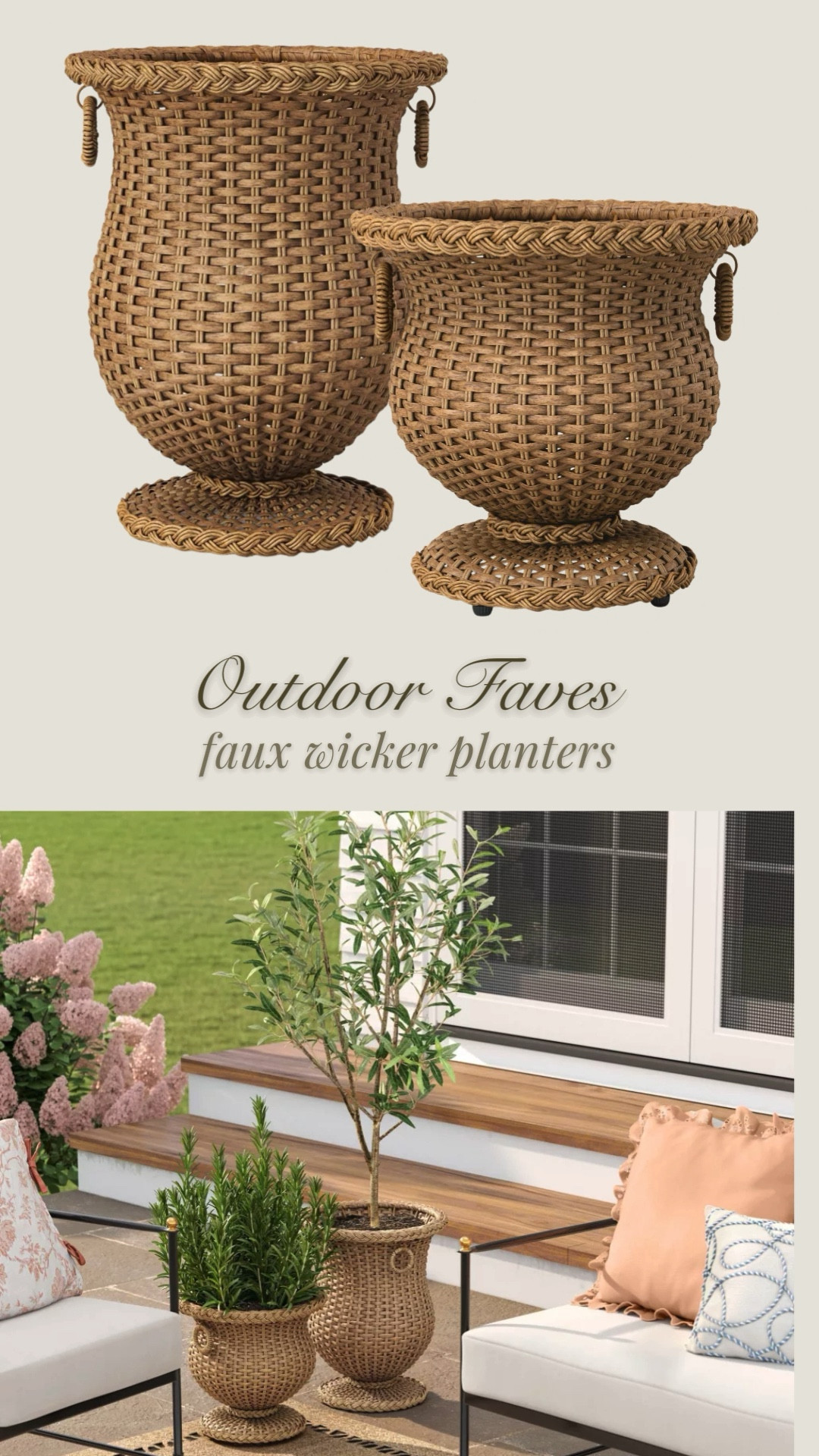 Studio McGee outdoor decor is here! There are so many great finds for your porch, patio, or even inside your home. Tabletop decor, entertaining pieces, furniture and area rugs - it's all sooooo good, and just in time for summer! #Target #Studio McGee #Rattan #OutdoorHosting #Hosting #Entertaining #Glassware #Flatware #Dinnerware #Coastal #Summer #Spring #Mother’sDay #Porch #Patio #Outdoors

#LTKHome #LTKSeasonal