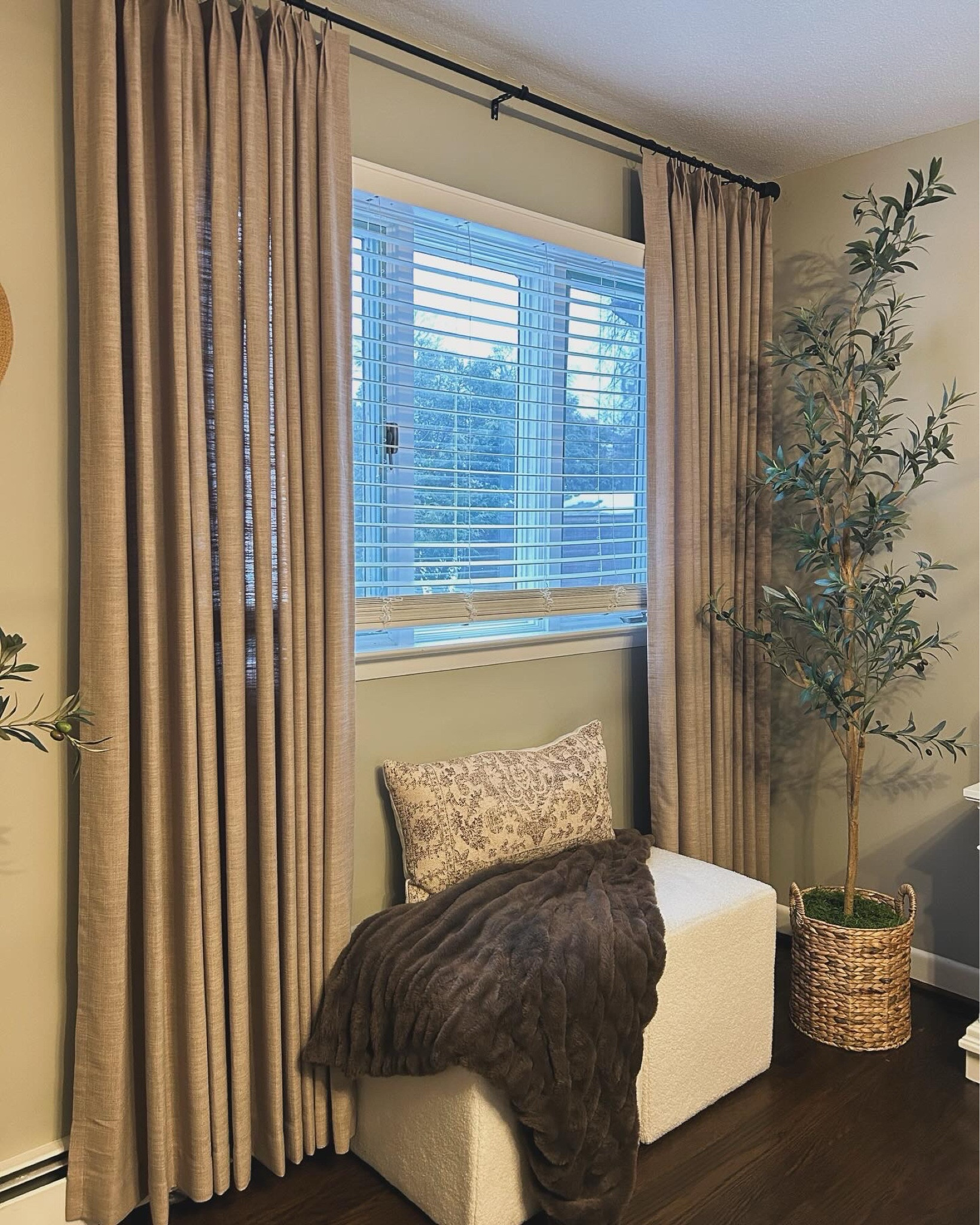 Bedroom Corner look with my favorite Curtins

#LTKstyletip #LTKU #LTKhome