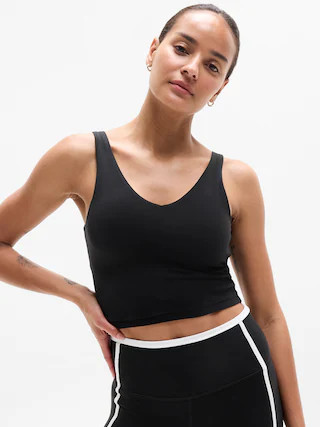 Transcend V-Neck Crop Sports Bra A-C | Athleta