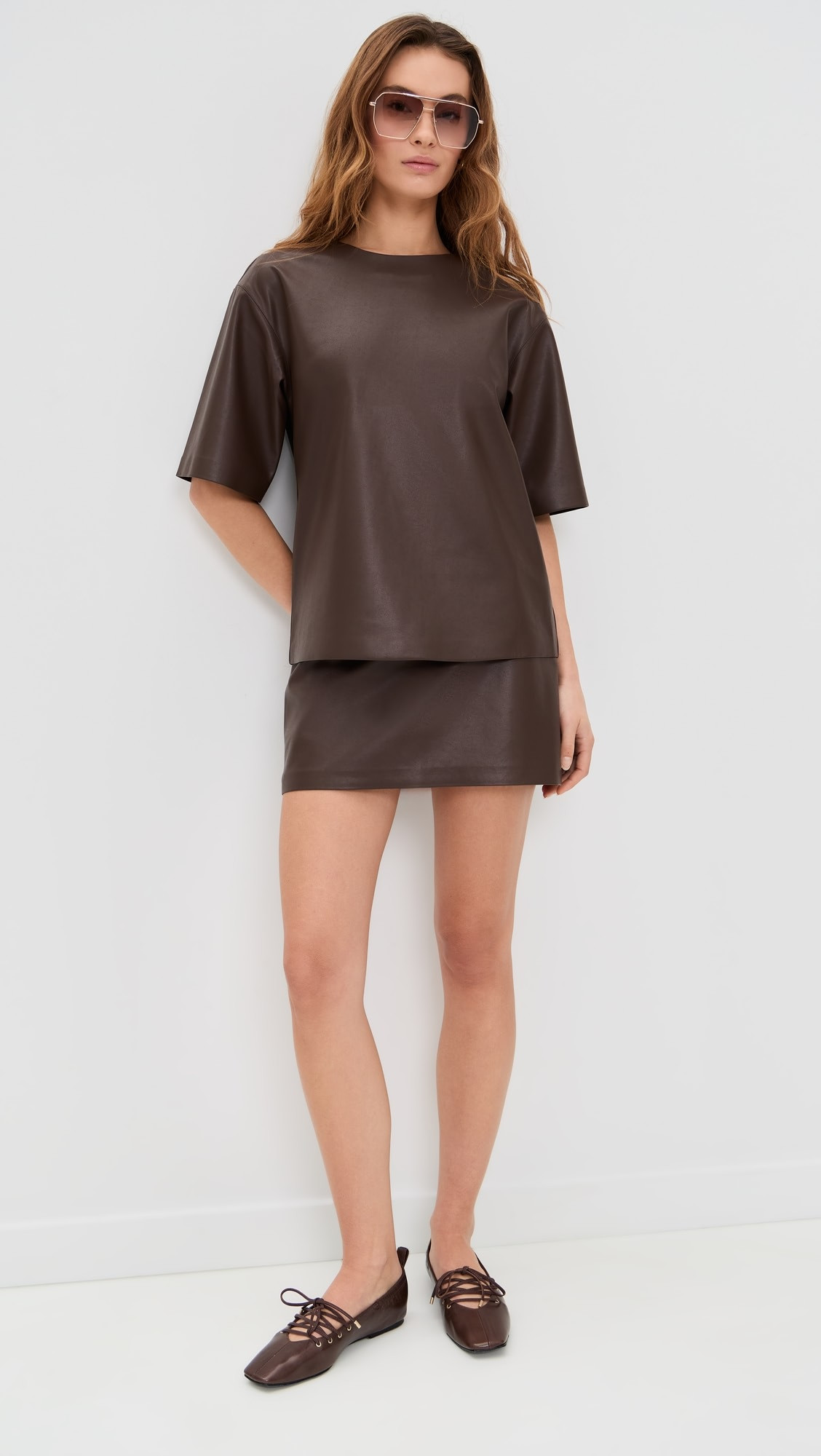 Bianca Faux Leather Miniskirt | Shopbop