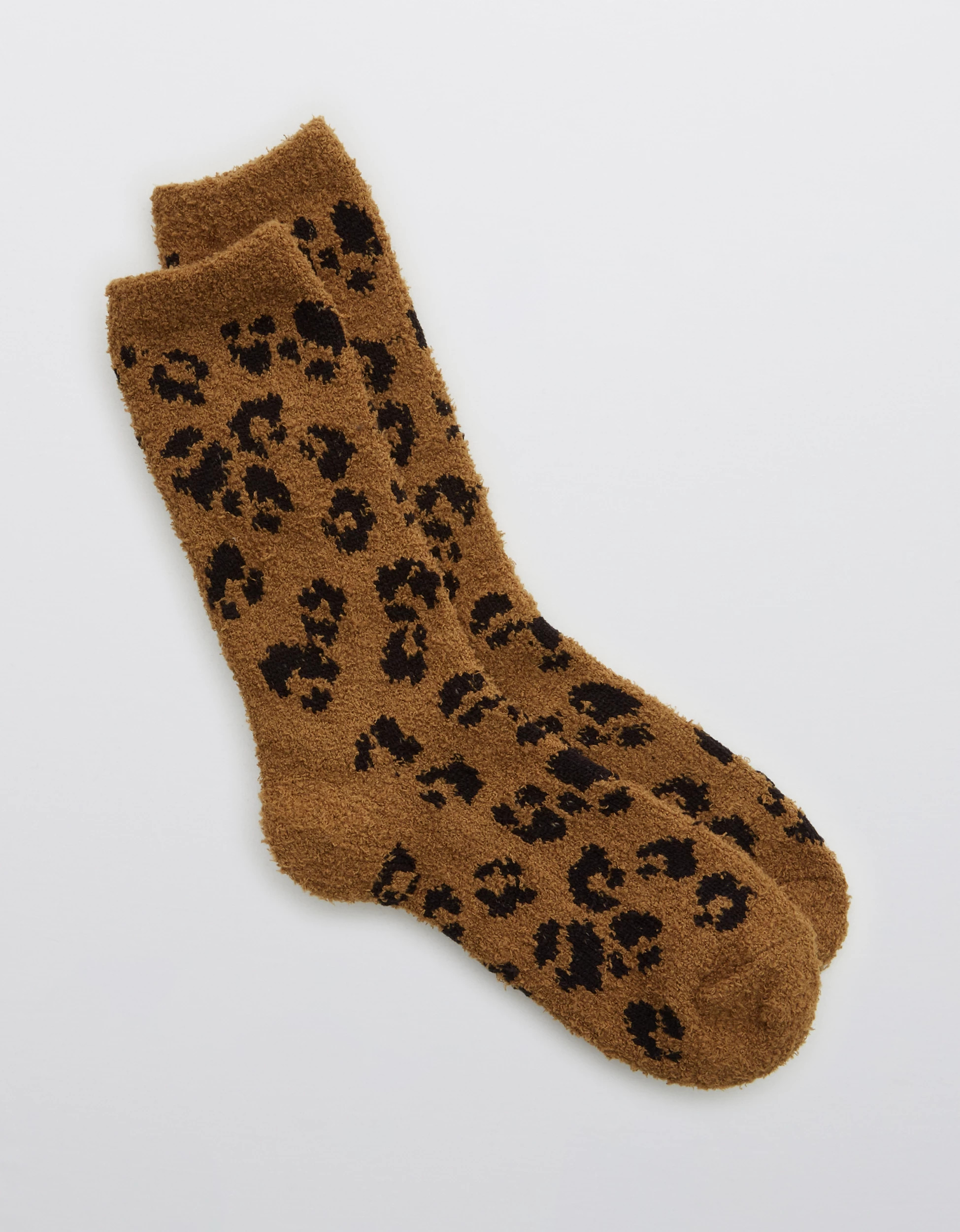 Aerie Fuzzy Animal Crew Socks | American Eagle Outfitters (US & CA)