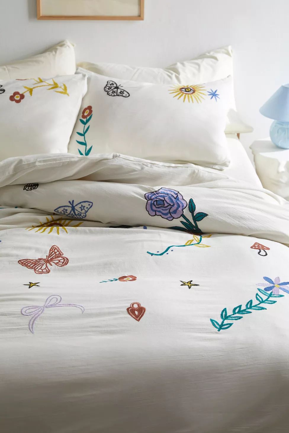 Magical Garden Embroidered Duvet Cover | Urban Outfitters (US and RoW)