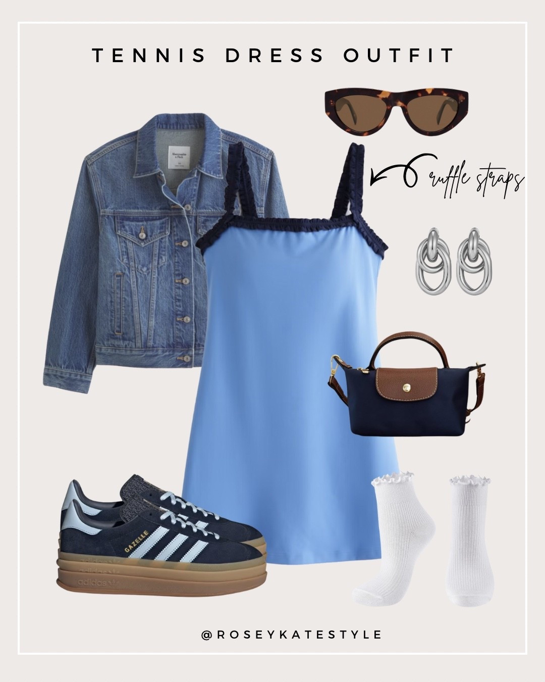 The cutest athletic dress with ruffle straps - comes in multiple colors! Pair with a denim jacket, ruffle socks and colorful sneakers for an easy casual outfit idea!

#LTKmomlife #LTKPetite #LTKFindsUnder50