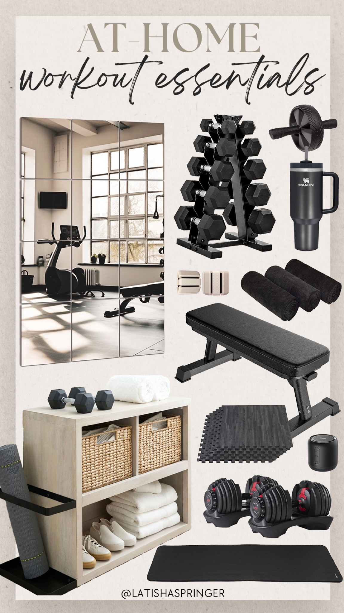 At home workout essentials to make the perfect home gym! 

#homegym

Home gym. At home workout must haves. Home workout gear. Home gym mirror. Home gym weights. Home gym storage. At home workout essentials  

#LTKhome #LTKfindsunder100 #LTKfitness