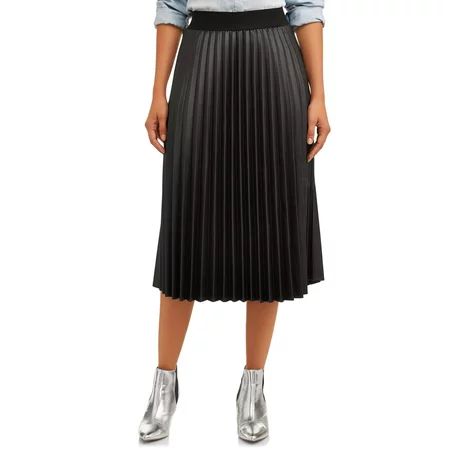 Time and Tru Women's Pleated Skirt | Walmart (US)