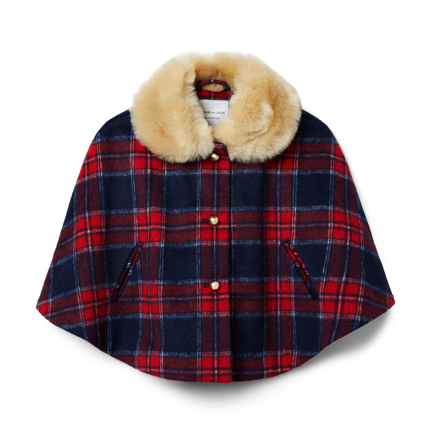 The Tartan Holiday Cape | Janie and Jack