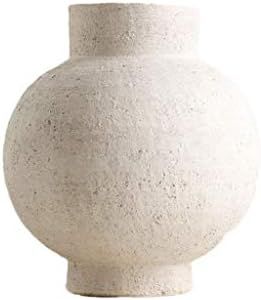 Flower Container – ChangSQ Creative White Vase, Handmade Ceramic Vase Hotel Sample Room Decorat... | Amazon (US)