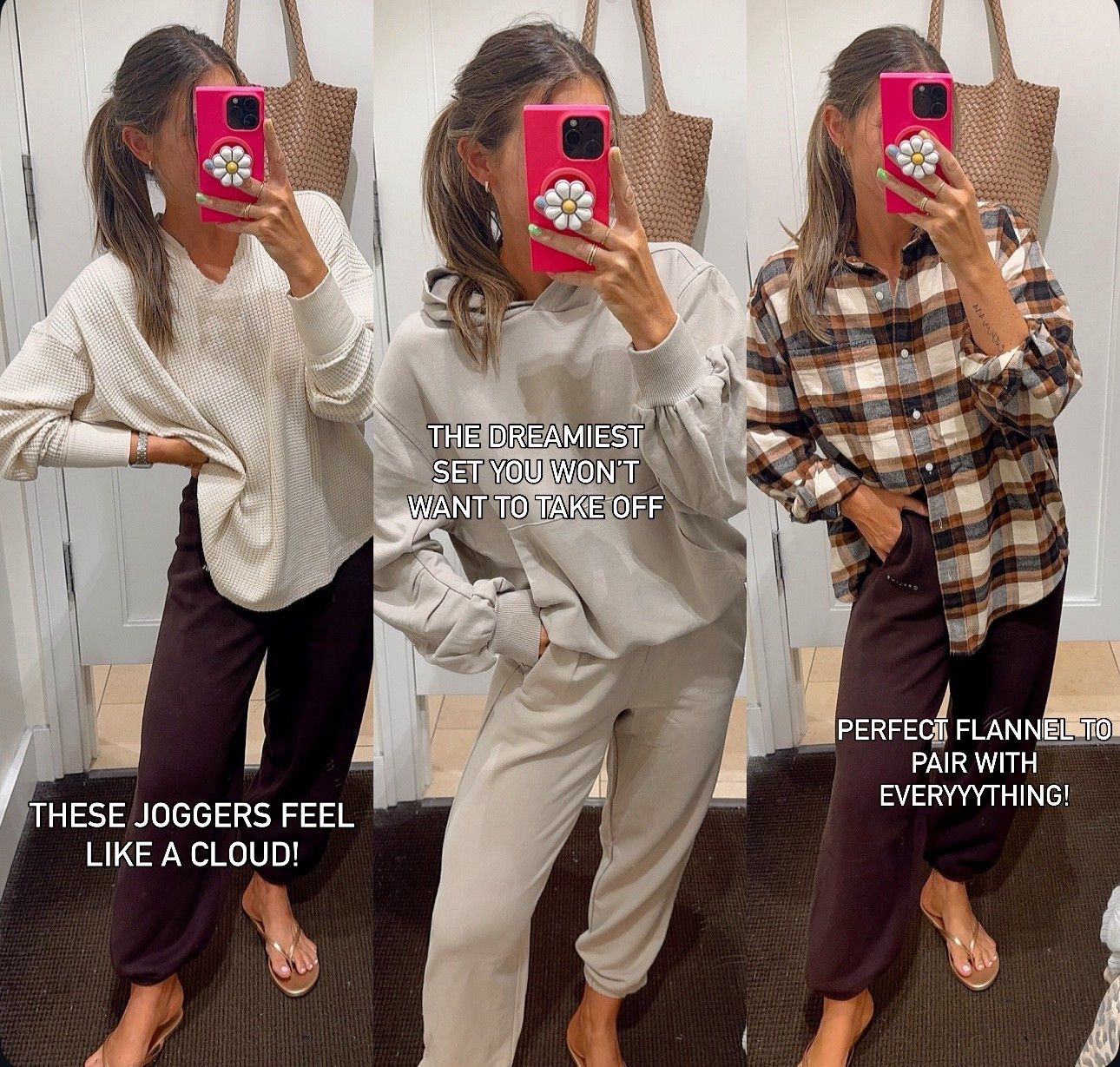 Code LTKFALLSALE at checkout gives you 20% off through midnight! I sized down in every item and recommend you go down, too… Aerie always runs big! I’m wearing XXS in almost every item. #falloutfits #traveloutfit #falltrip #fallbreak 



#LTKSaleAlert #LTKFallSale #LTKFindsUnder100