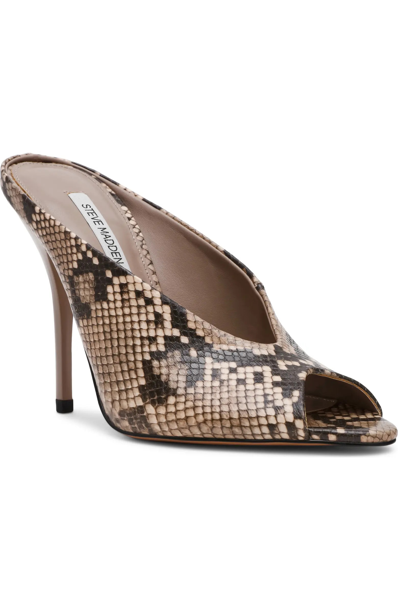 Agaze Peep Toe Slide Sandal (Women) | Nordstrom