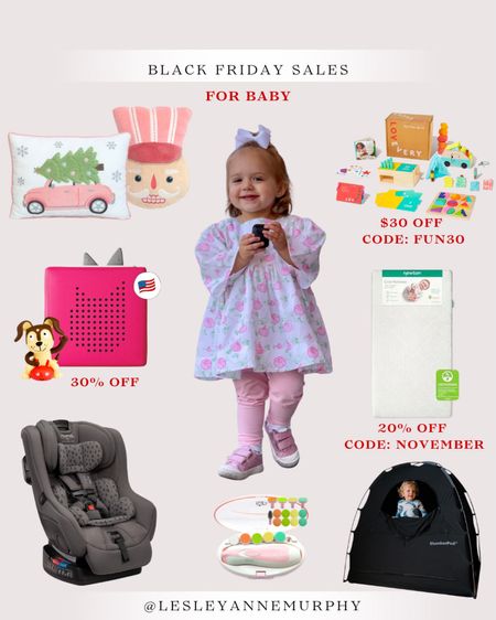 My favorite things for babies and toddlers are all on sale! Slumber pod, Lovevery toys, clothing brands and Tonies…take your pick because it’s all happening! #blackfriday #baby #toddler 

#LTKtravel #LTKCyberWeek #LTKbaby