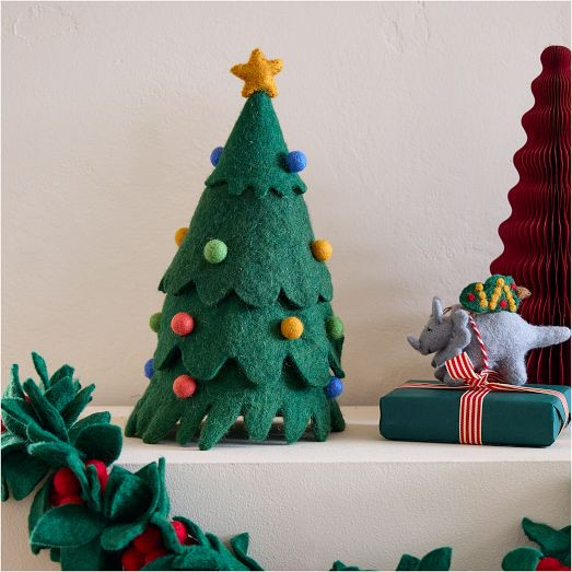 Felt Tabletop Christmas Tree | West Elm (US)