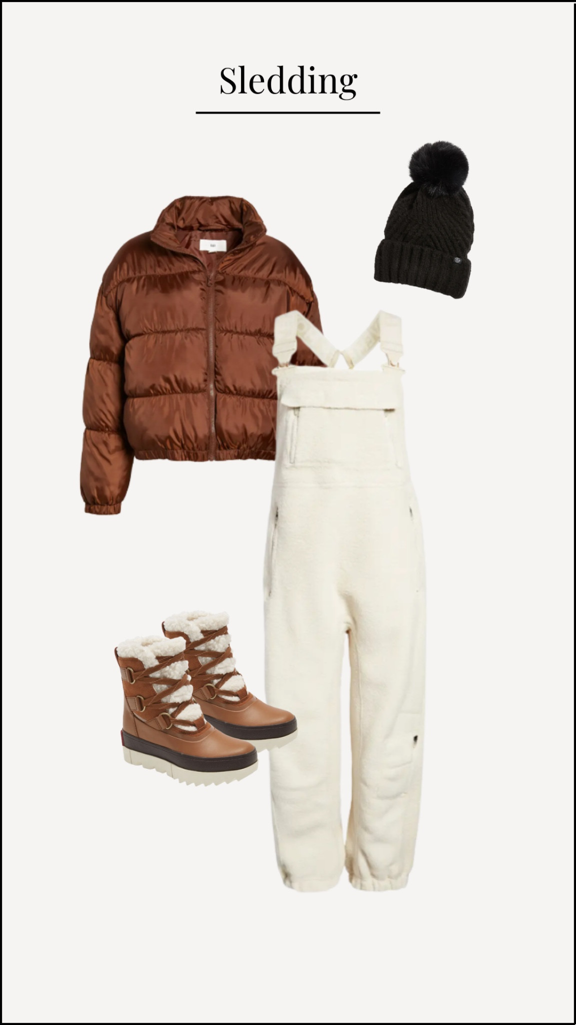 Holiday & Winter Outfit Guide // Sledding 🤍 Who says you can’t sled in style?!

#LTKfit #LTKSeasonal #LTKHoliday