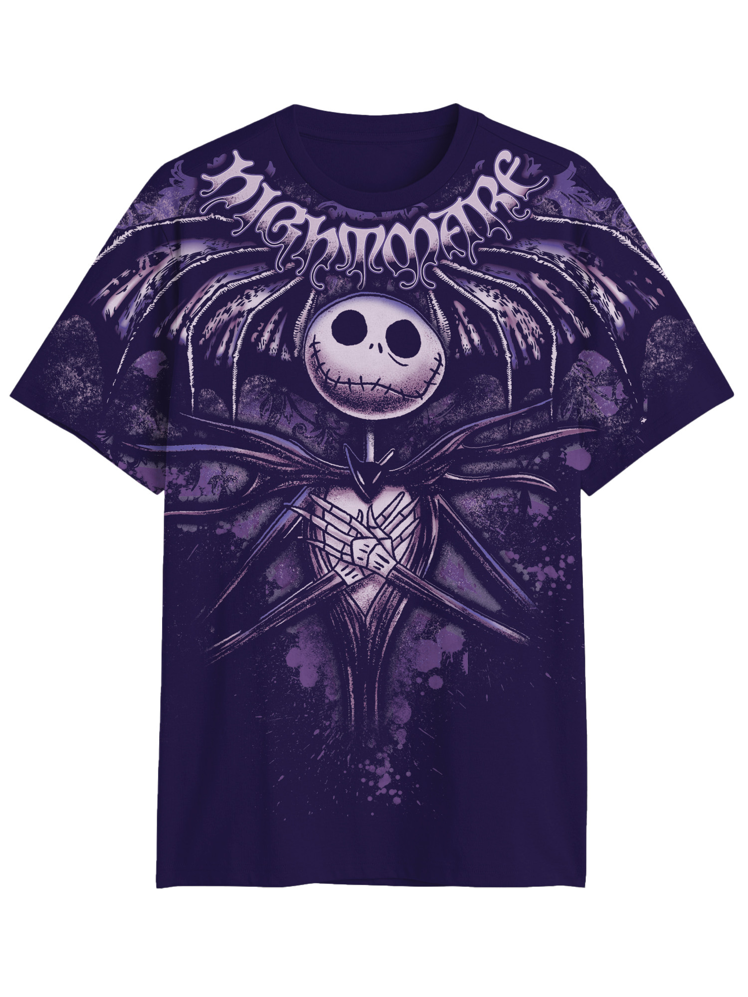 Disney Nightmare Before Christmas Dark Jack, Mens Apparel Graphic Tee, Sizes XS-3XL | Walmart (US)