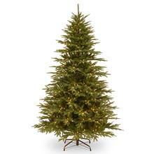 7.5 Ft. Pre-Lit Feel Real® Monterey Fir Medium Artificial Christmas Tree, Clear Lights | Michaels Stores