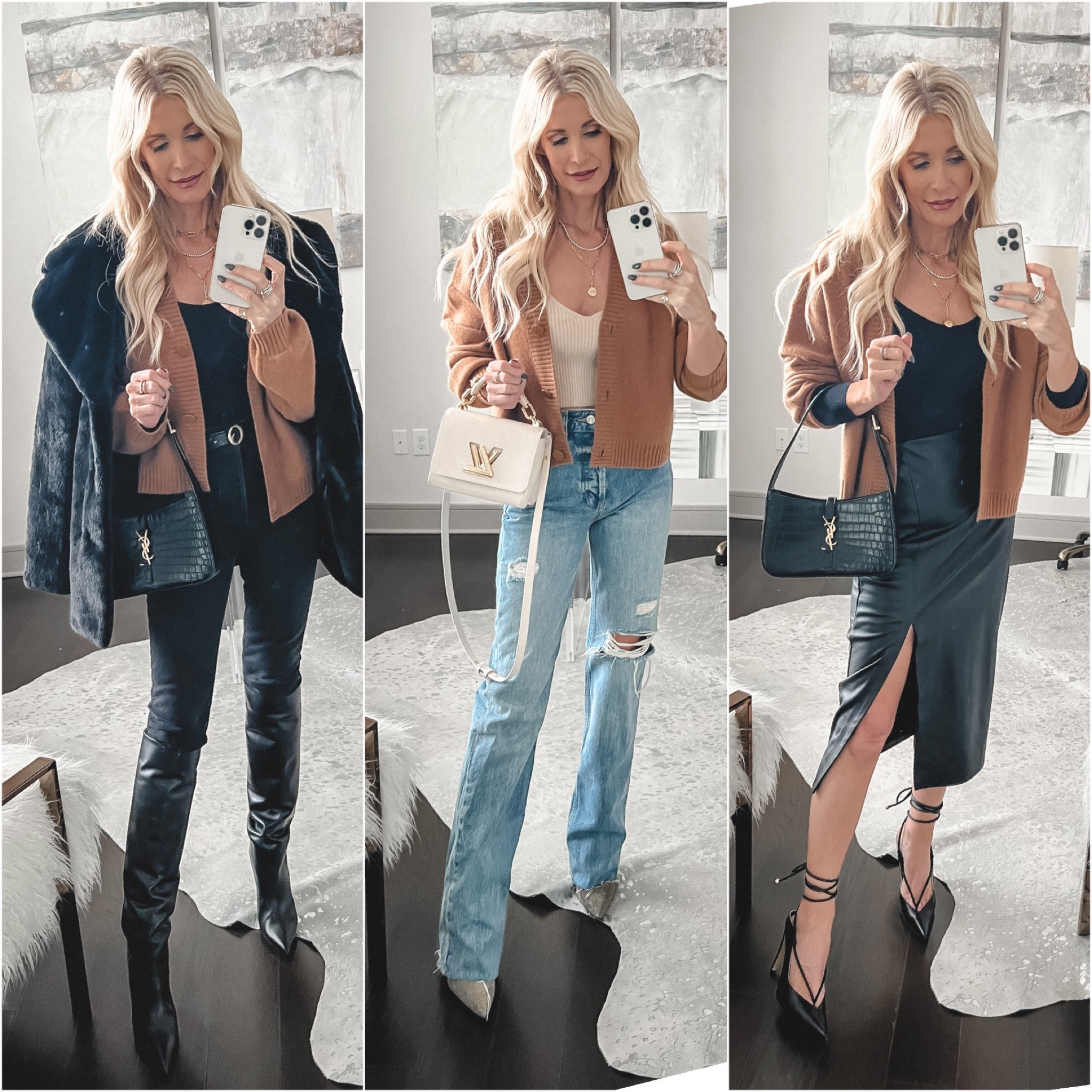 Happy Tuesday ladies!! Anyone else love anything CASHMERE?! Well this AMAZINGLY SOFT CASHMERE CARDIGAN is 40% off making it a crazy good deal!! How would you style it? It runs tts, I’m wearing an XS. 

#LTKstyletip #LTKsalealert #LTKCyberweek