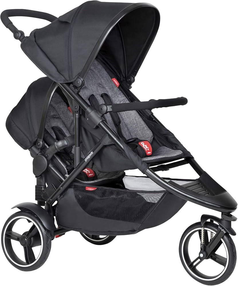 Phil & Teds Dot Buggy with Doubles Kit (Charcoal) | Amazon (US)