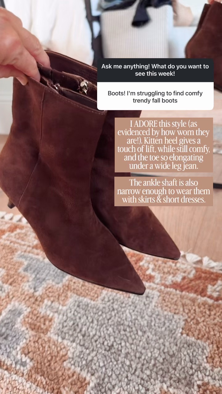 My most-worn bootie with jeans, skirts & dresses.

#LTKOver40 #LTKootd