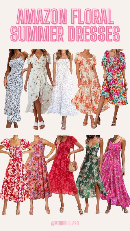 Amazon floral summer dress | Amazon finds | Amazon summer style 

#LTKFindsUnder100 #LTKSeasonal #LTKStyleTip