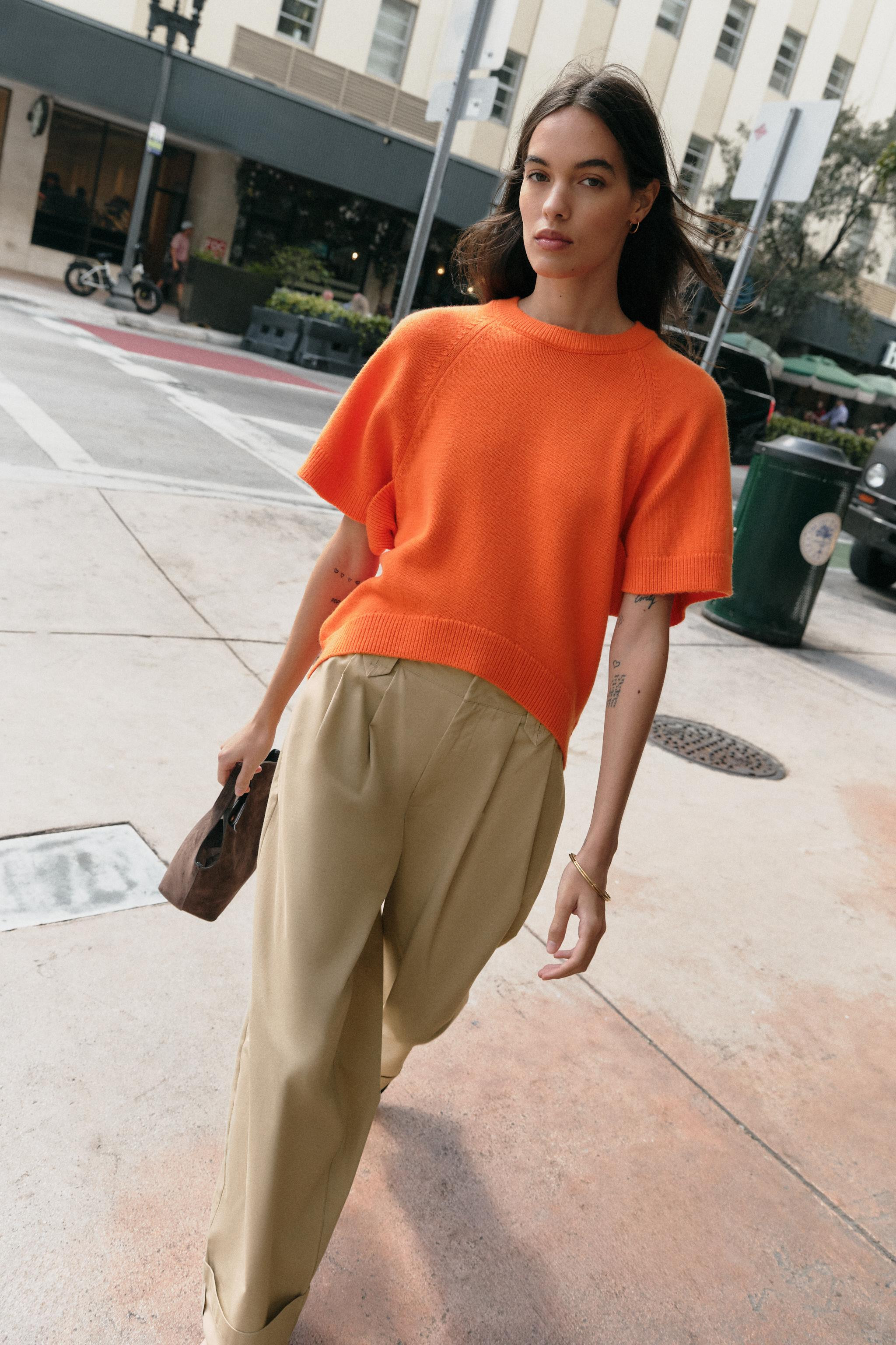 SHORT SLEEVE KNIT JUMPER | Zara AU