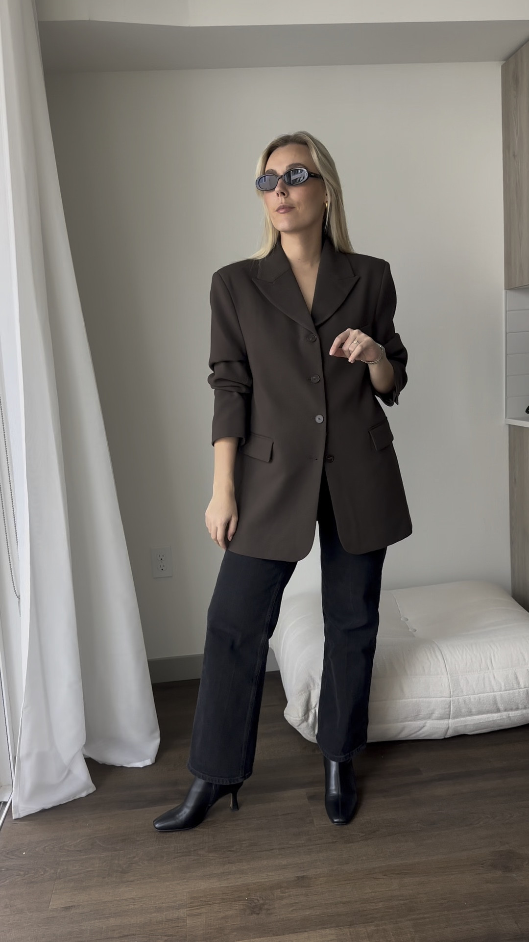 Styling my new boots 🤎✨

#blackboots #ankleboots #dolcevita #dissh #disshblazer #outfitinspo #amazonmusthave 


#LTKShoeCrush #LTKStyleTip #LTKGiftGuide