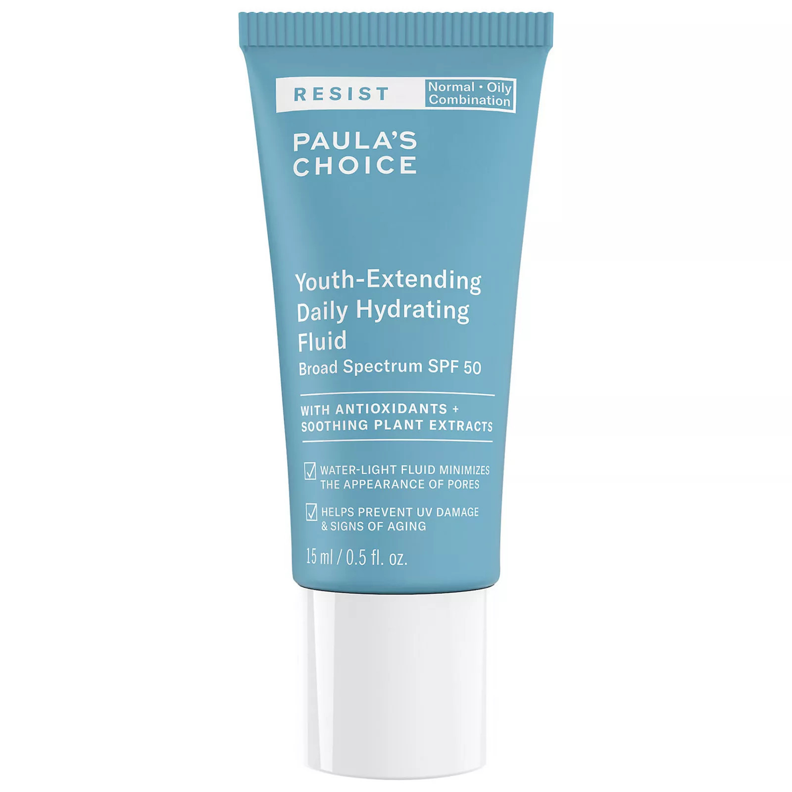 Paula's Choice Mini RESIST Youth-Extending Daily Hydrating Fluid SPF 50, Size: 0.95 FL Oz, None | Kohl's