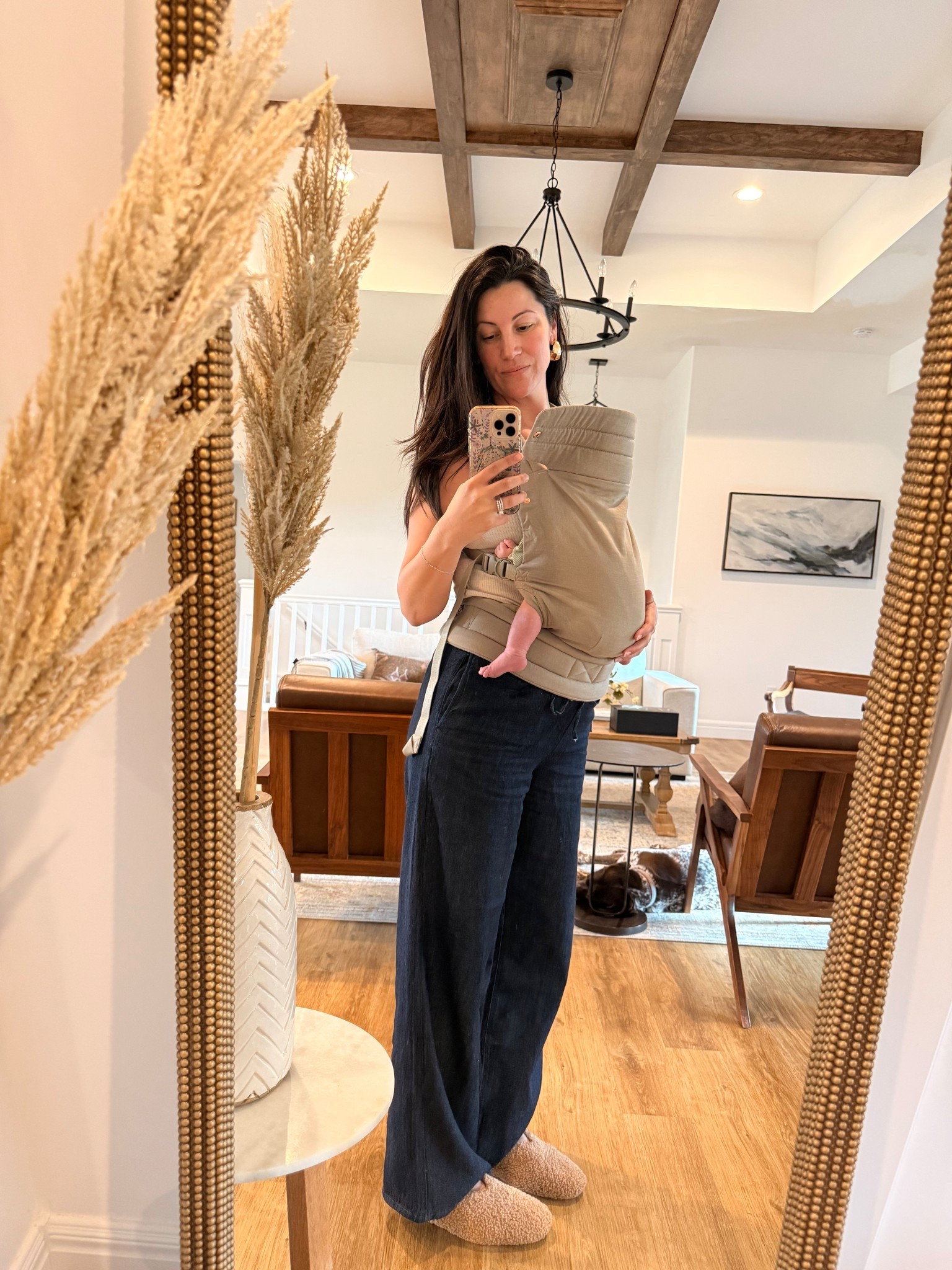 Loving this Mabe baby carrier! My second PP journey and I am taking in all the baby snugs I can get. My son sleeps so well in this and I love how it will grow with him. I can take the front flap down once he gets better neck strength or wear it as a back carrier. Looks fashionable too! 

#LTKmomlife #LTKMothersDay #LTKBaby