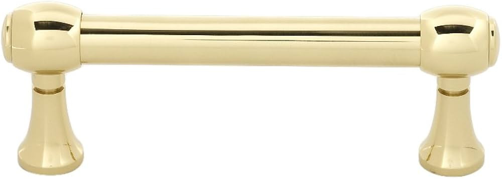 Alno A980-3-PB Royale Transitional Pulls, Polished Brass | Amazon (US)