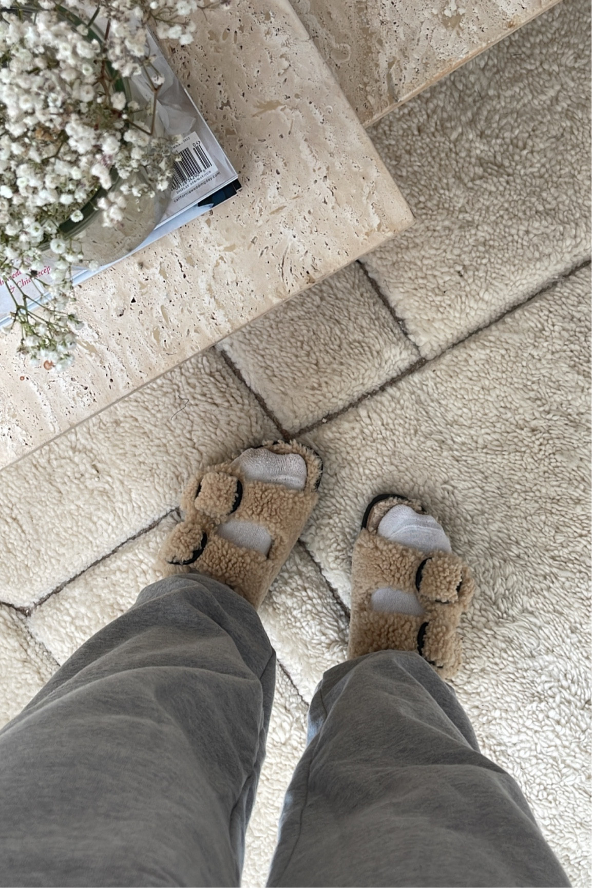 Top // is from Joah Brown 
Sweats // large 
Shoes // sizes up a half size