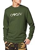 Oakley Men's B1B CAMO Crewneck Fleece, Dark Olive Green, XL | Amazon (US)