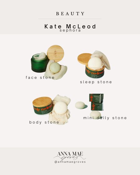 I keep the Kate McLeod body stone next to my bed! It’s a luxurious solid moisturizer for the body 

#LTKbeauty #LTKunder50 #LTKhome