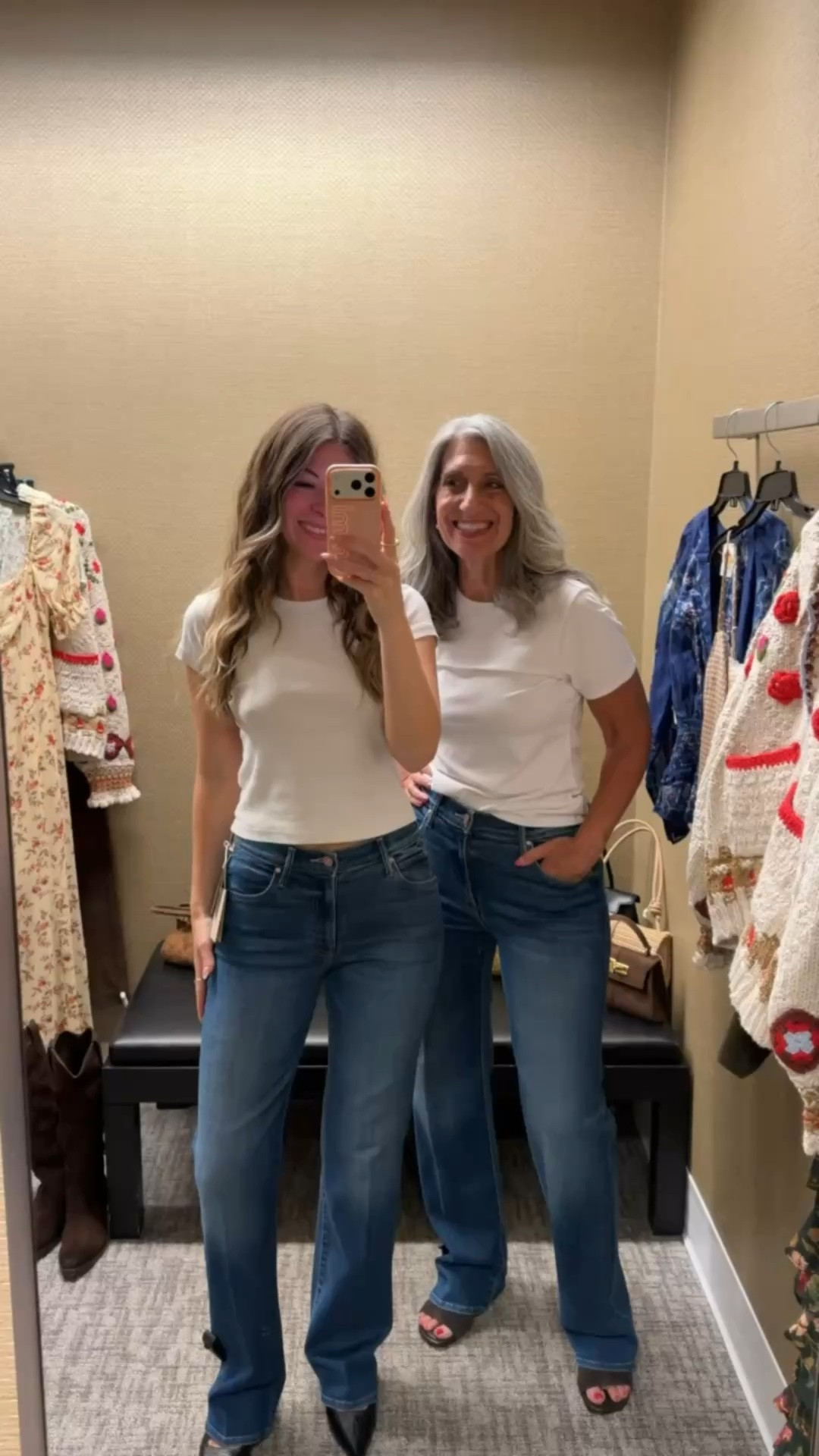 nordstrom anniversary sale denim finds you’ll be wearing on repeat 👖✨ the best jeans to take you from summer into fall!

i'm 5'4" and typically wear a small/2 & a 26 in jeans

mom is 5'4" and typically wears a medium/6 & 29 in jeans

jeans, denim outfits, straight leg jeans, wide leg jeans, barrel jeans, everyday denim, casual outfits, fall outfits, transitional outfits, weekend outfits, neutral outfits, mom style, women’s fashion, affordable fashion, capsule wardrobe, everyday style, casual chic, back to school outfits, work casual outfits, nordstrom anniversary sale, fall fashion