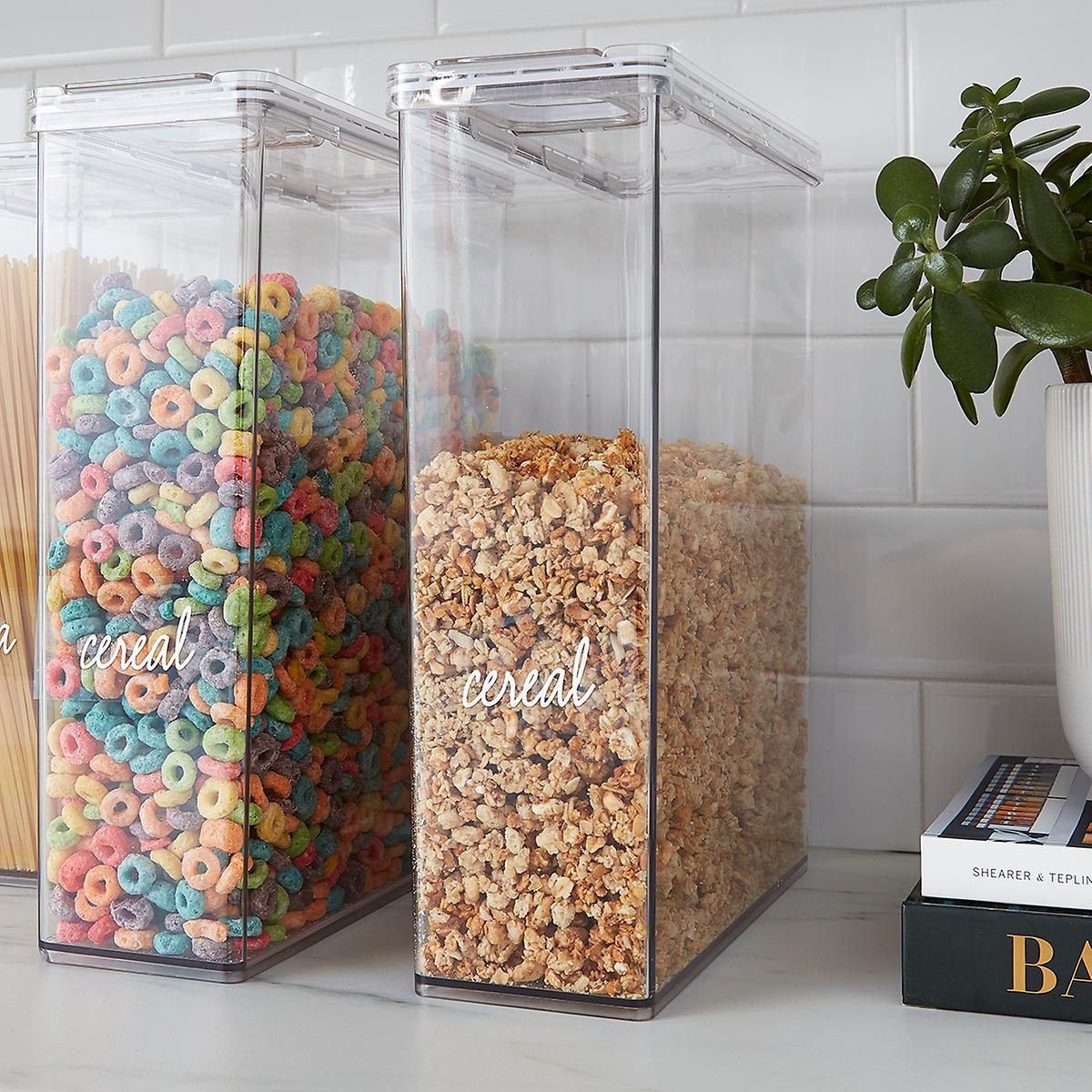 Case of 4 T.H.E. Cereal Canister | The Container Store