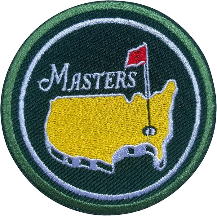 Golf Master Patch, Sew On Iron On Embroidery Patches for Clothes Backpacks Hats Jeans Bags, Embro... | Amazon (US)