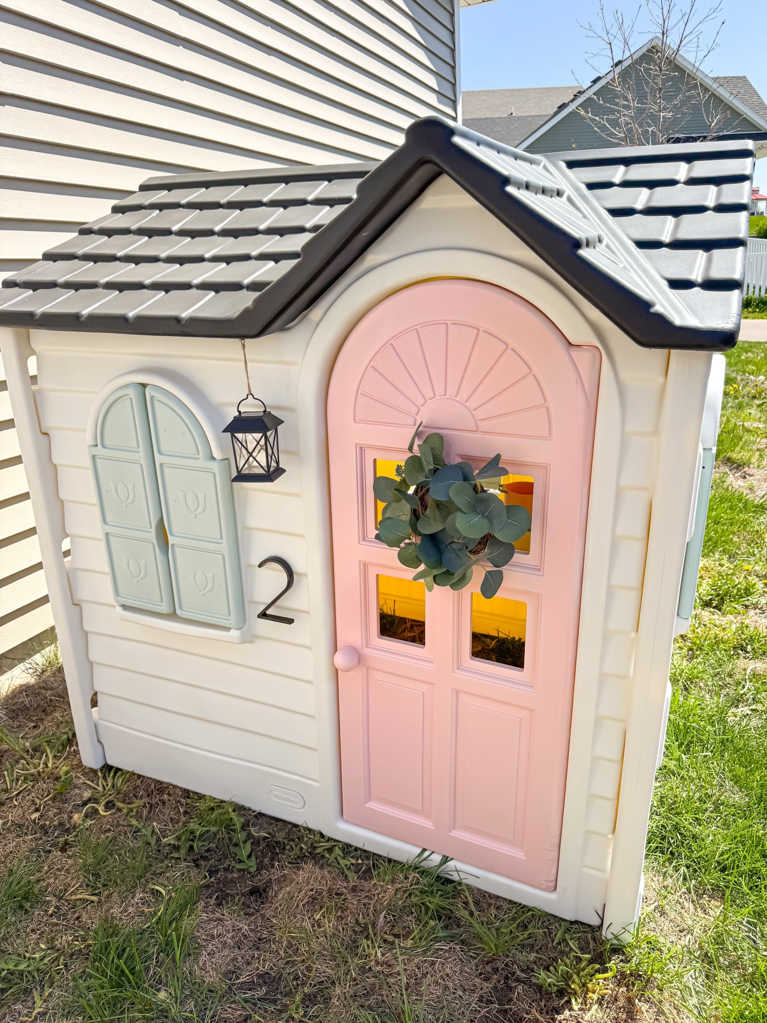 Little Tykes playhouse makeover! 

#LTKFamily #LTKHome #LTKKids