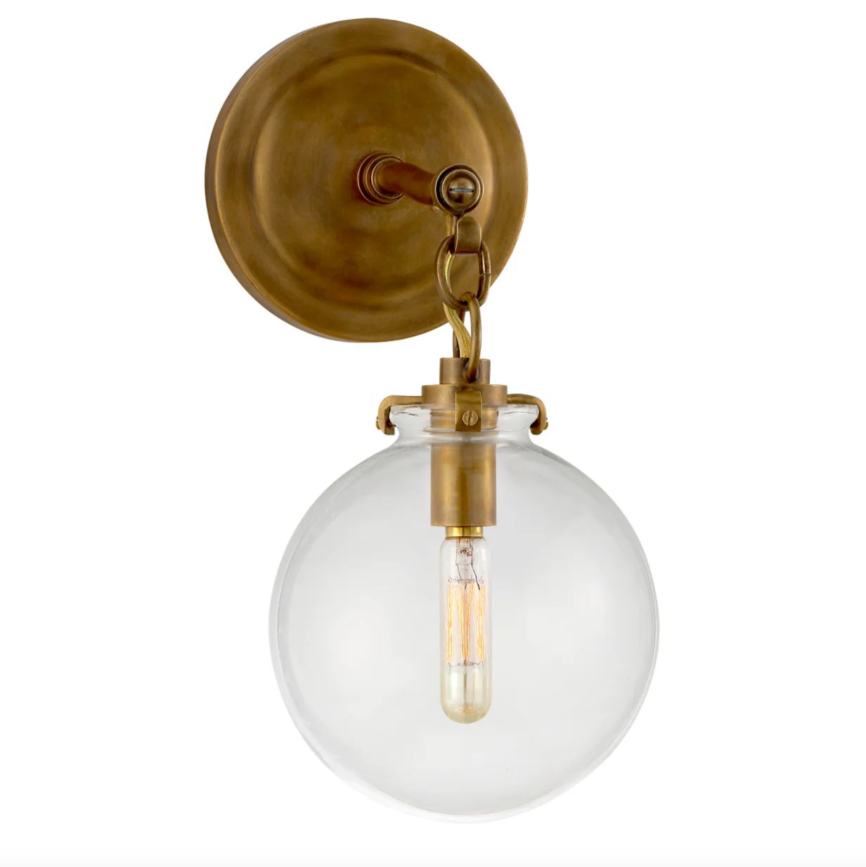 Katie Small Globe Sconce | Stoffer Home