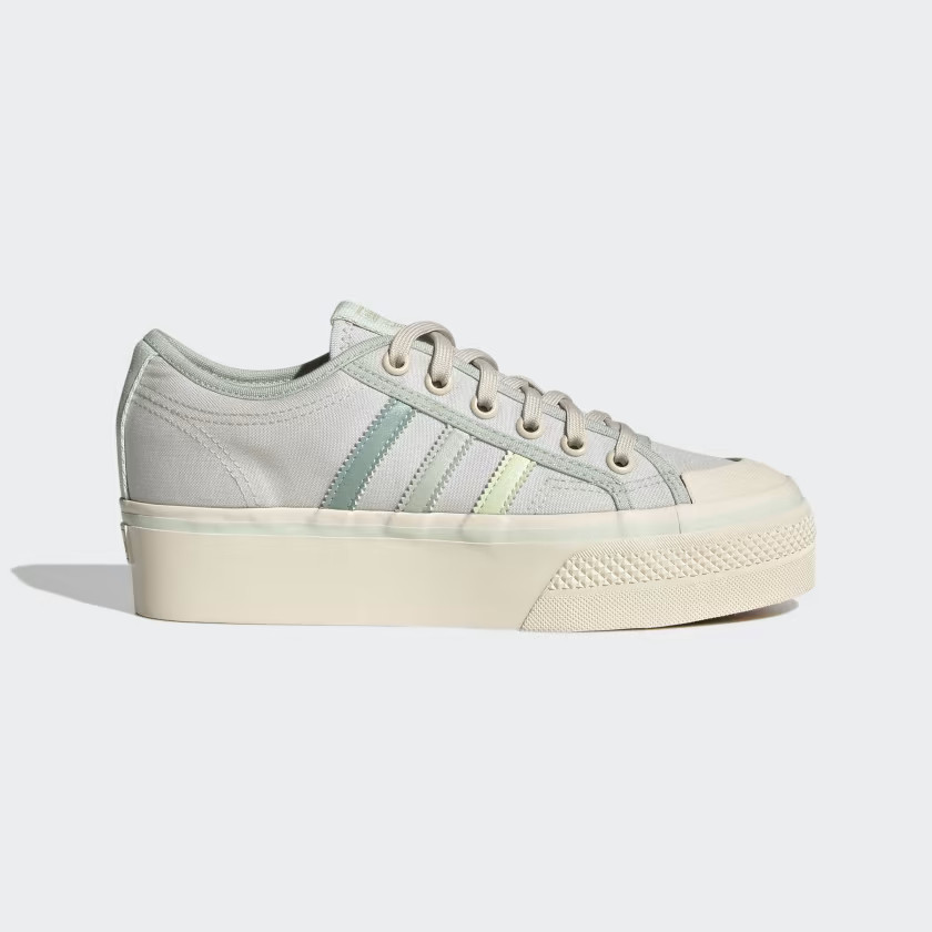 adidas Nizza Platform Shoes - White | women lifestyle | adidas US | adidas (US)