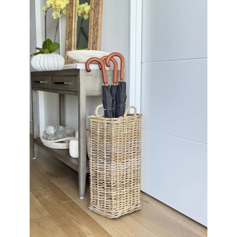 Beachcrest Home™ Ayriauna Rattan Basket | Wayfair North America