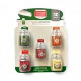 Yankee Candle Holiday Car Jar Ultimate Air Freshener 5 Pack, Assorted Scents- Limited Holiday Edition | Amazon (US)