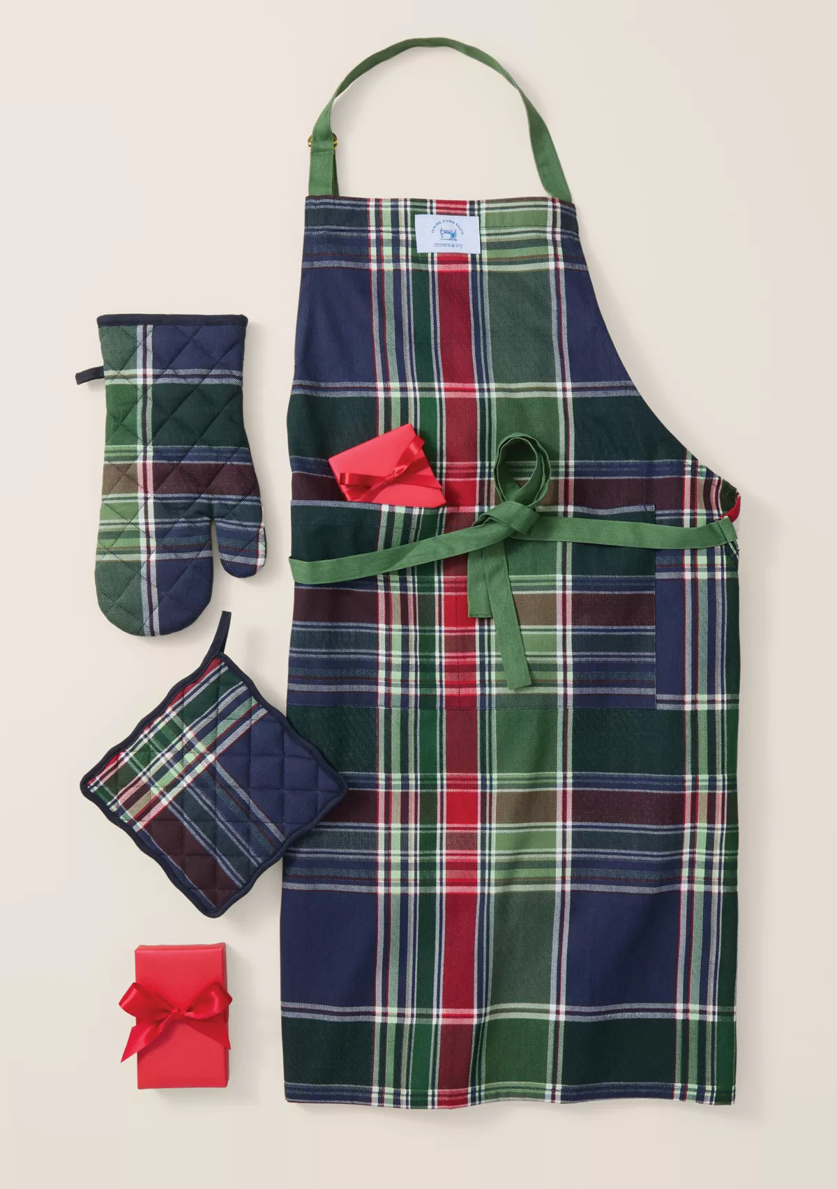 Sewing Down South x Crown & Ivy™ Sew Merry Printed Apron | Belk
