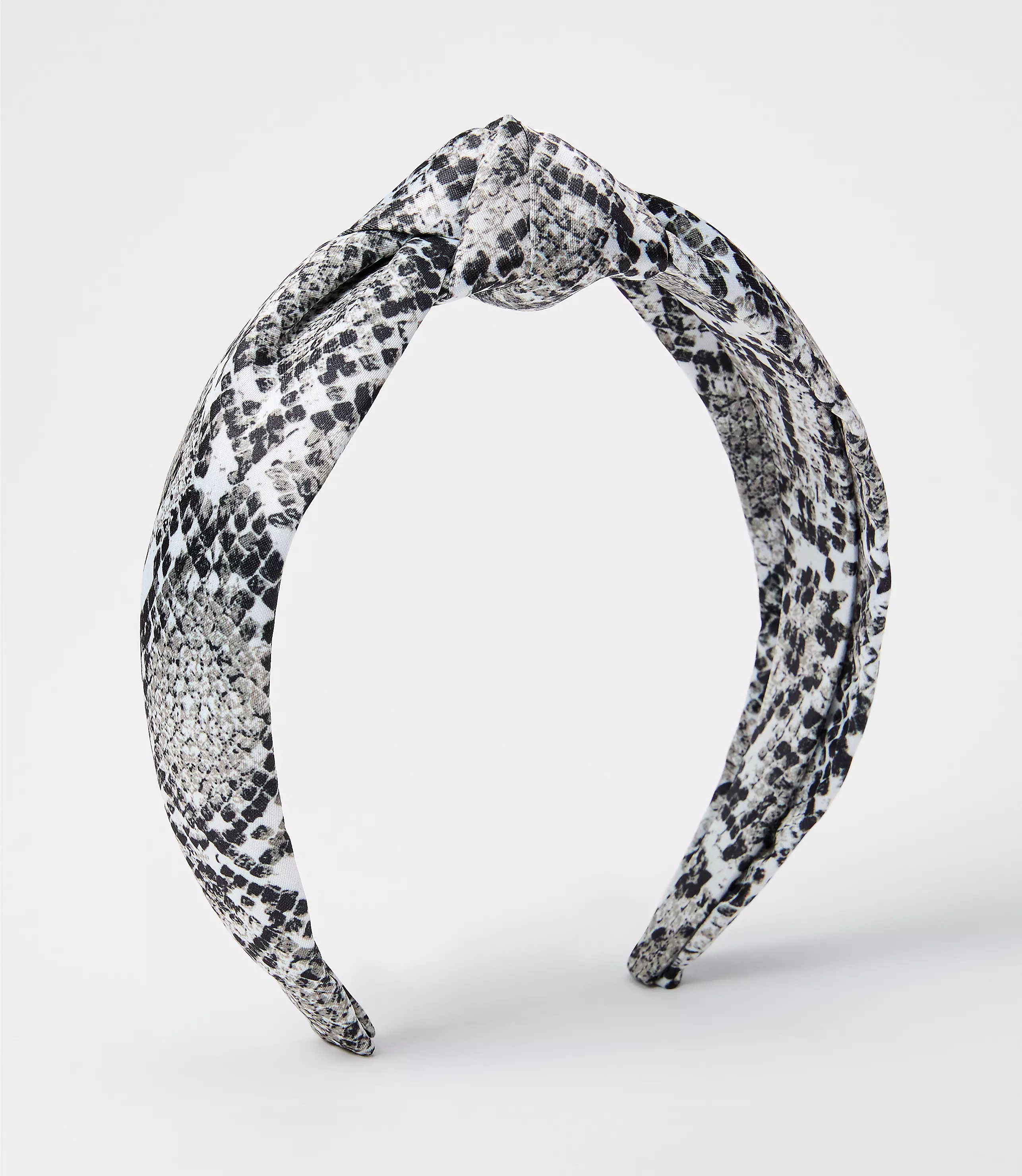 Snake Print Knot Headband | LOFT