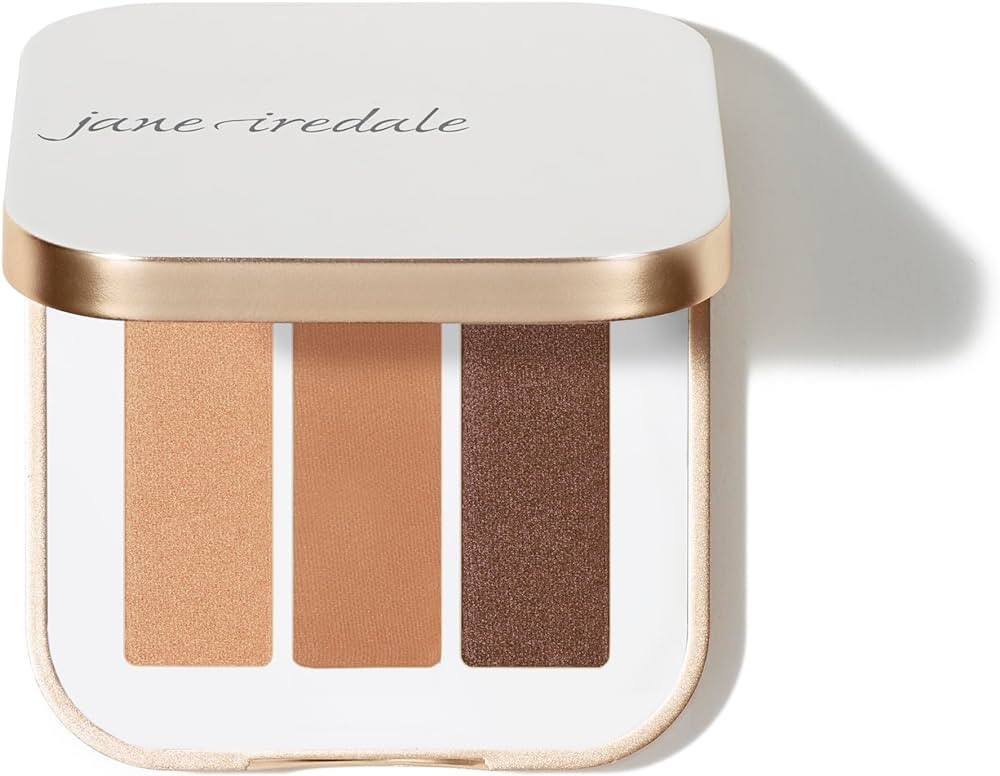 jane iredale PurePressed Eye Shadow Triple, Highly Pigmented Mineral Based Eye Color, Long Lastin... | Amazon (US)