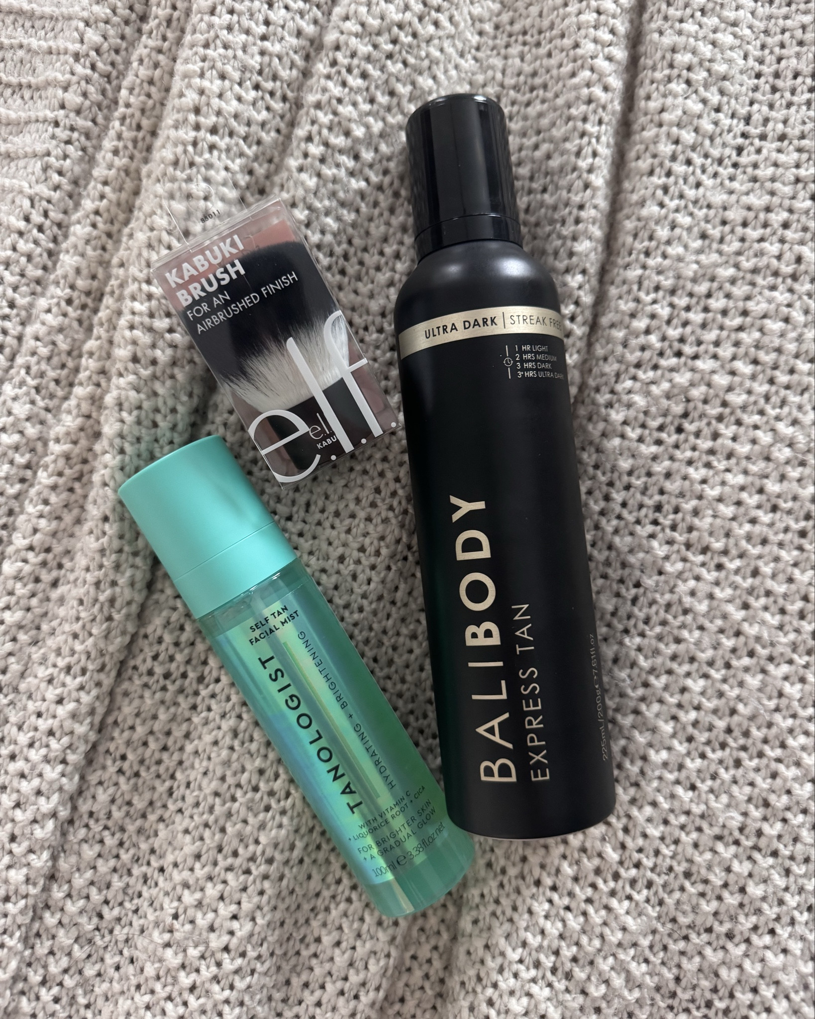 I think I just found my new favorite tanning products!!! Swipe for before and after!

This Bali body express tan is so good! I left it on for 3 hours for a dark self tan and love the color! My only complaint is the mousse formula doesn’t tend to go as far as other formulas. Next time I want to try gloves instead of a mitt.

And this face tanning mist 🙌🏼 I sprayed it on my face and used the kabuki brush to blend it out. I woke up with the perfect tan and so glowy!!! 

#LTKSeasonal #LTKFindsUnder50