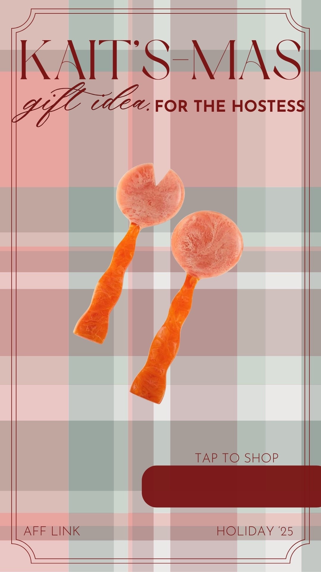 Perfect gift idea for the hostess! These ceramic salad tongs are even prettier in person! Under $35 gift idea! 

#LTKGiftGuide #LTKFindsUnder50 #LTKHome